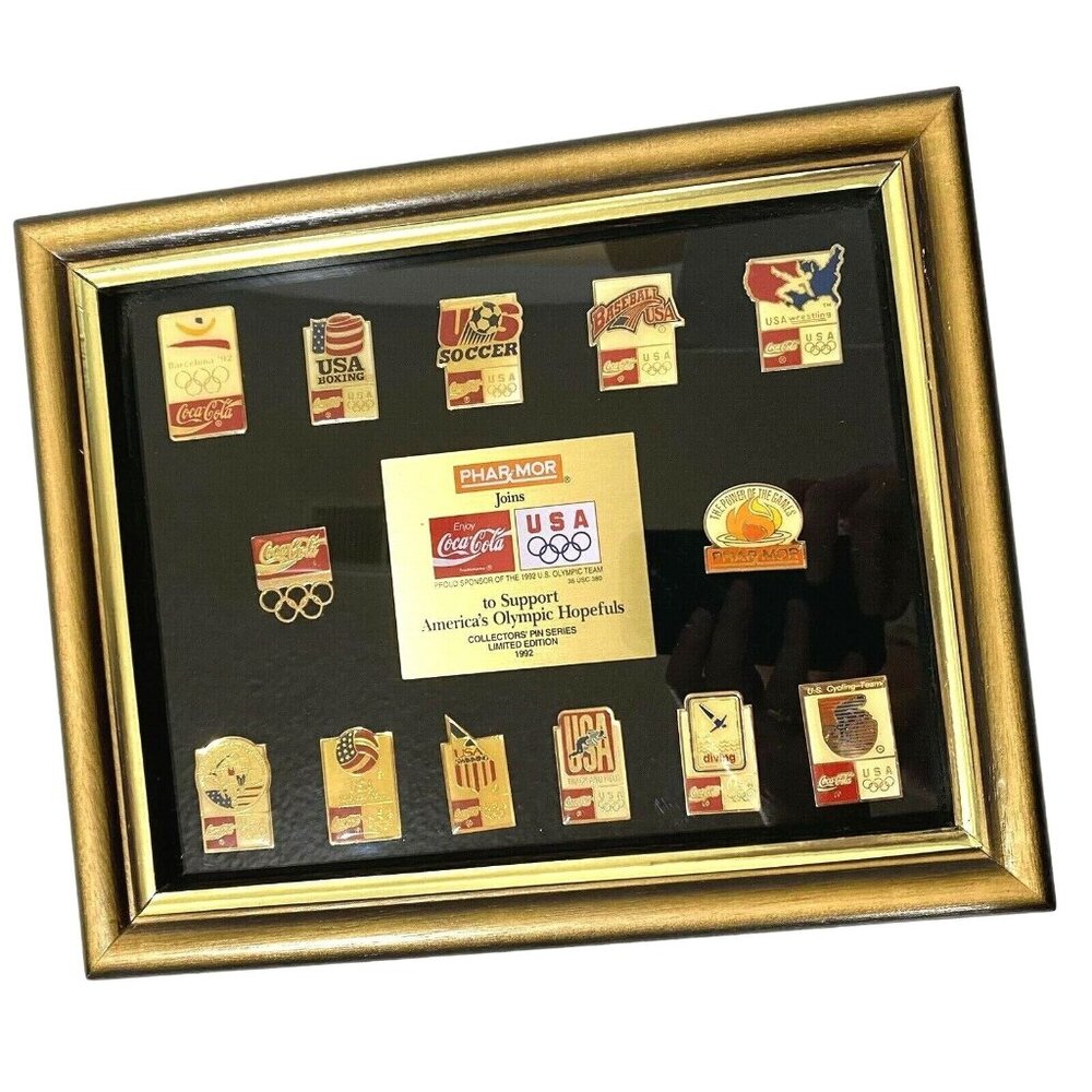Phar Mor Coca Cola USA Olympic Team 1992 Collectors‎ Pin Series